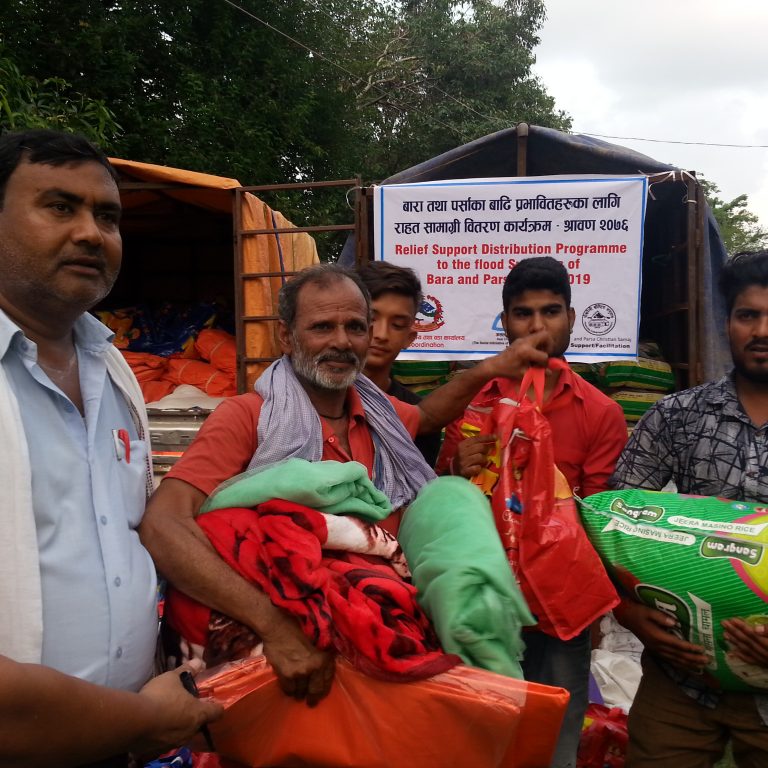 ACN reached out to 1,155 Tarai Flood Affected Households with essential Food and Non-food items