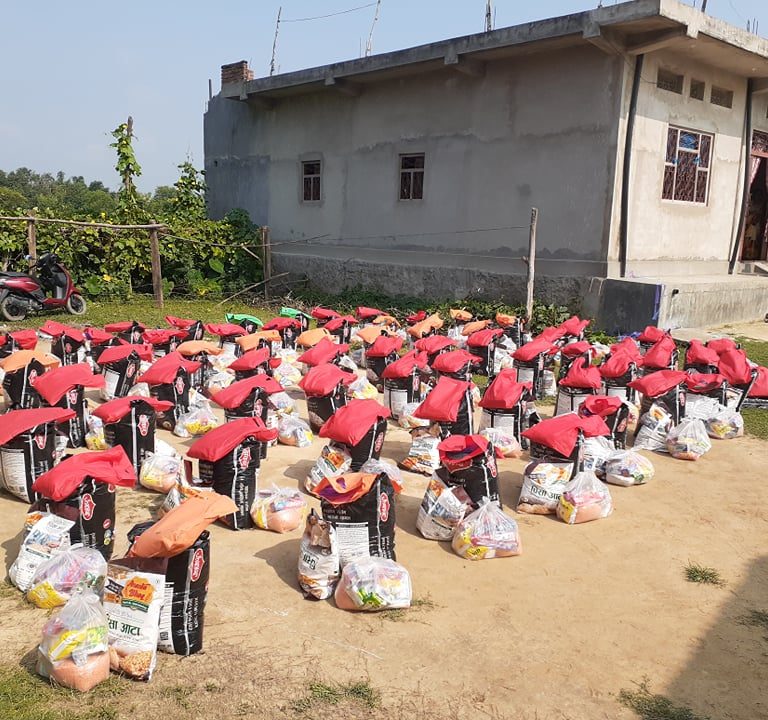 Food support for 429 flood and landslide affected families