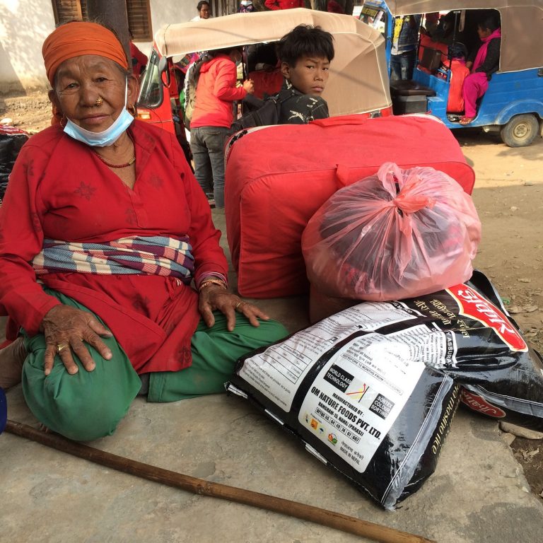 Food and warm clothes support to 170 Families